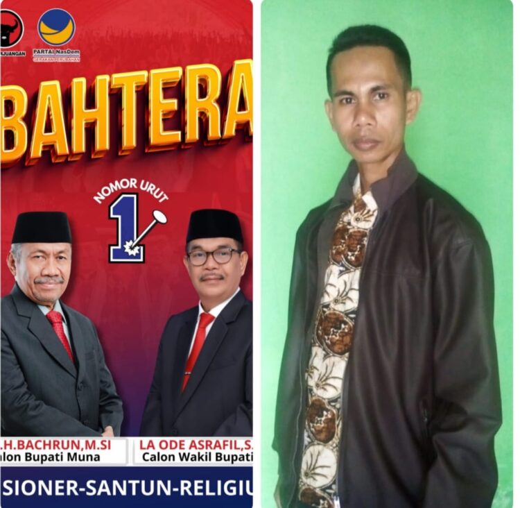 Nyatakan Dukungan Terhadap Paslon BAHTERA, Abdul Alim:Memiliki Visi Misi yang Kuat Terkait pelestarian sejarah dan Kebudayaan Muna