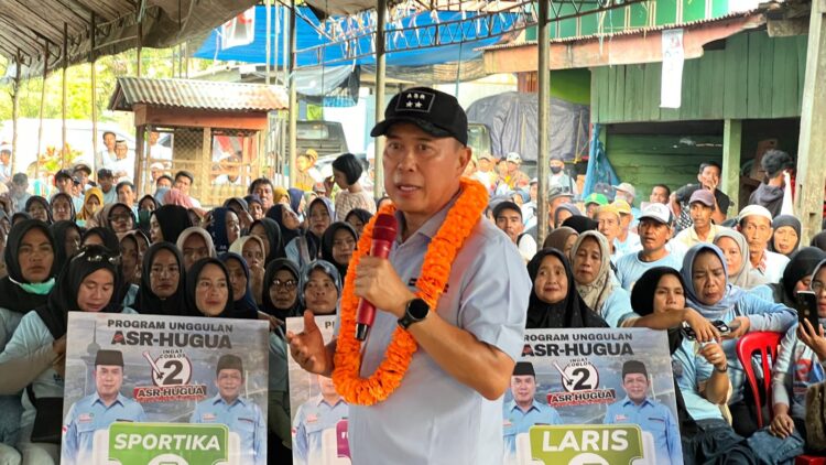 ASR-Hugua Kembali Lakukan Kampanye di Koltim, Masyarakat yang Hadiri Membludak