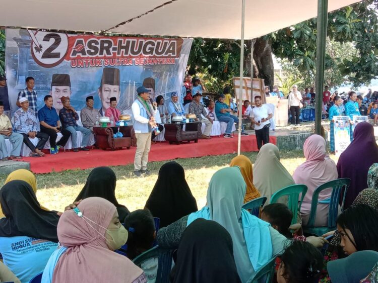 Kampanye di Buton, Cawagub Nomor 2 Hugua Tegaskan Komitmen Tingkatkan Pelayanan Kesehatan di Sultra