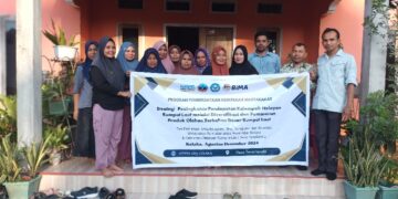 Tim PKM USN Kolaka Sukses Laksanakan Kegiatan Pemberdayaan Diversifikasi & Strategi Pemasaran Olahan Produk Berbahan Dasar Rumput Laut 