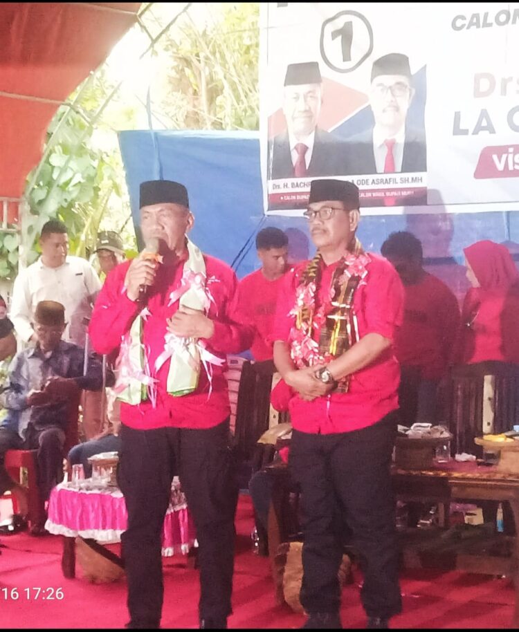 Antusias Masyarakat Liabalano Sambut Kampanye Paslon BAHTERA, Optimis Menang Pilkada Muna