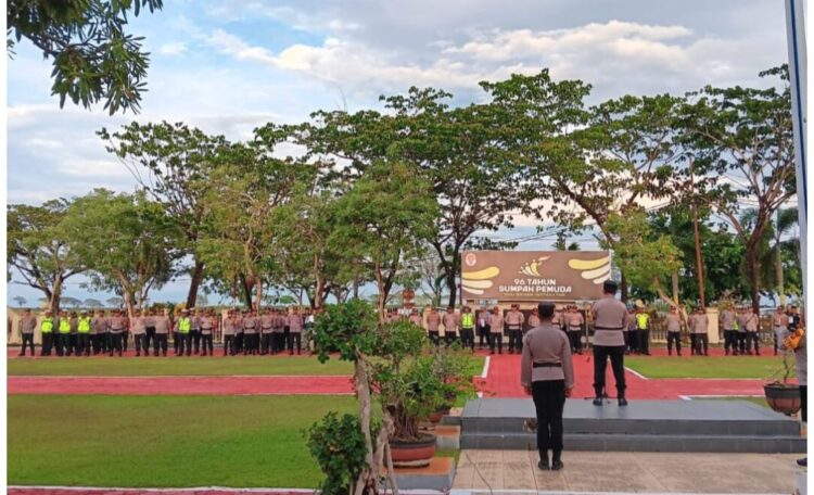Amankan Debat Publik Pilkada, Polres Muna Siagakan 250 Personel