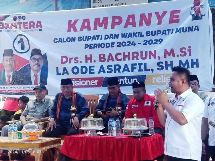 Masyarakat Desa Bontu-Bontu Komitmen Siap Menangkan Paslon BAHTERA di Pilbup Muna
