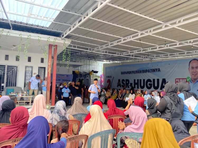 Kampanye di Kolaka Utara, Calon Gubernur Sultra ASR Janji Siapkan Bantuan Modal Usaha bagi Ibu-ibu