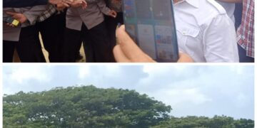 Pakai Helikopter, Ruksamin-Sjafei Gelar Kampanye di Muna yang Disambut Antusias Masyarakat