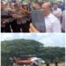 Pakai Helikopter, Ruksamin-Sjafei Gelar Kampanye di Muna yang Disambut Antusias Masyarakat