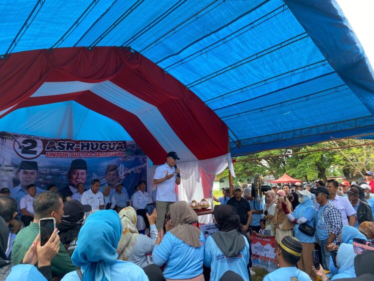 Kampanye di Kolaka, Cagub Sultra ASR Paparkan 8 Program Unggulan Ketika Terpilih