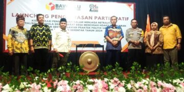 Bawaslu Sultra Launching Pengawasan Partisipatif di Muna Perkuat Kolaborasi Jelang Pilkada Serentak