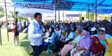 Kampanye di Konawe, ASR-Hugua Komitmen Akan Sejahterakan Petani di Sultra