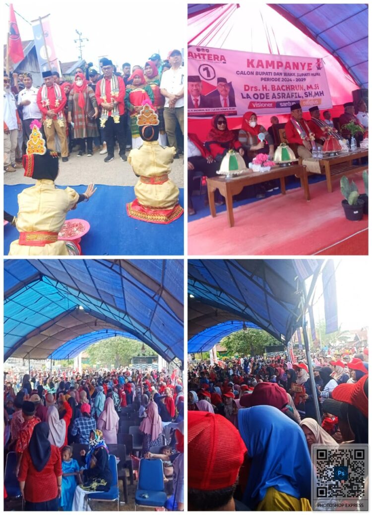 Ribuan Masyarakat Sambut Meriah Kampanye Pasangan BAHTERA di Tampo