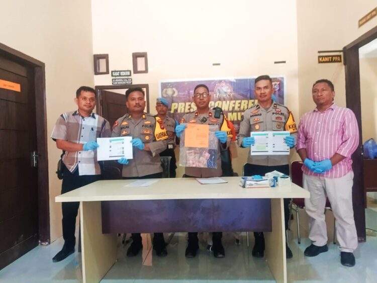 Polres Muna Berhasil Ungkap Prostitusi Online ‘Aplikasi Hijau’, Seorang Tersangka Berhasil Diamankan