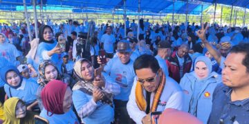 Kampanye di Konsel, Paslon ASR-Hugua Janji Siapkan Lapangan Kerja dan Bantuan Bibit bagi Petani