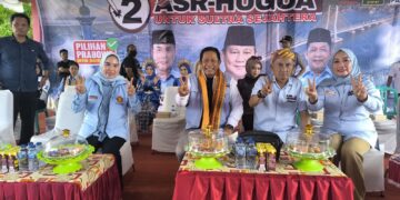 Dihadapan Ribuan Masyarakat Konsel, Paslon ASR-Hugua Janji Akan Naikan Tunjangan ASN