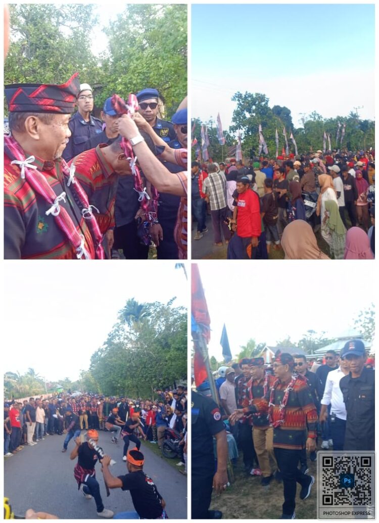 Kampanye di Kecamatan Watopute, Tokoh Masyarakat dan Pemuda Nyatakan Siap Menangkan Paslon BAHTERA di Pilbup Muna