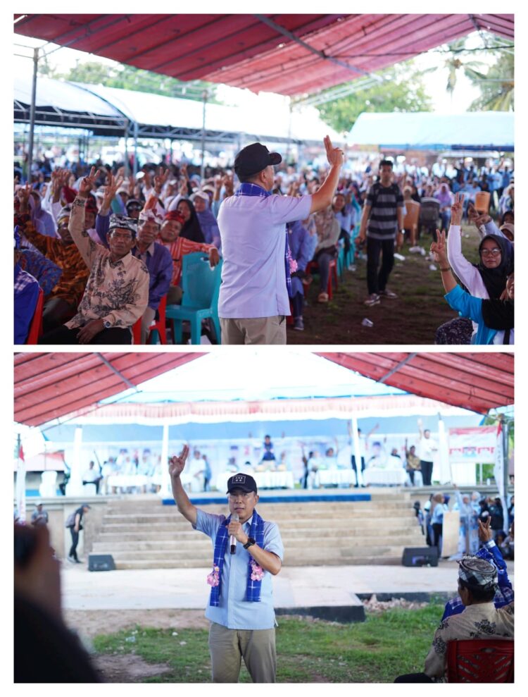 Lanjutkan Kampanye di Wakatobi, Paslon ASR-Hugua Siap Atasi Masalah Warga Binongko Terkait Jaringan Internet hingga Air Bersih