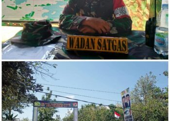 Kodim 1416 Muna Gelar Latihan Penanggulangan Bencana Kebakaran