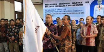 Pelantikan Pengurus Wilayah ISPI Sulawesi Tenggara: Membangun Karakter Entrepreneurship Generasi Milenial di Era 4.0 dan Society 5.0