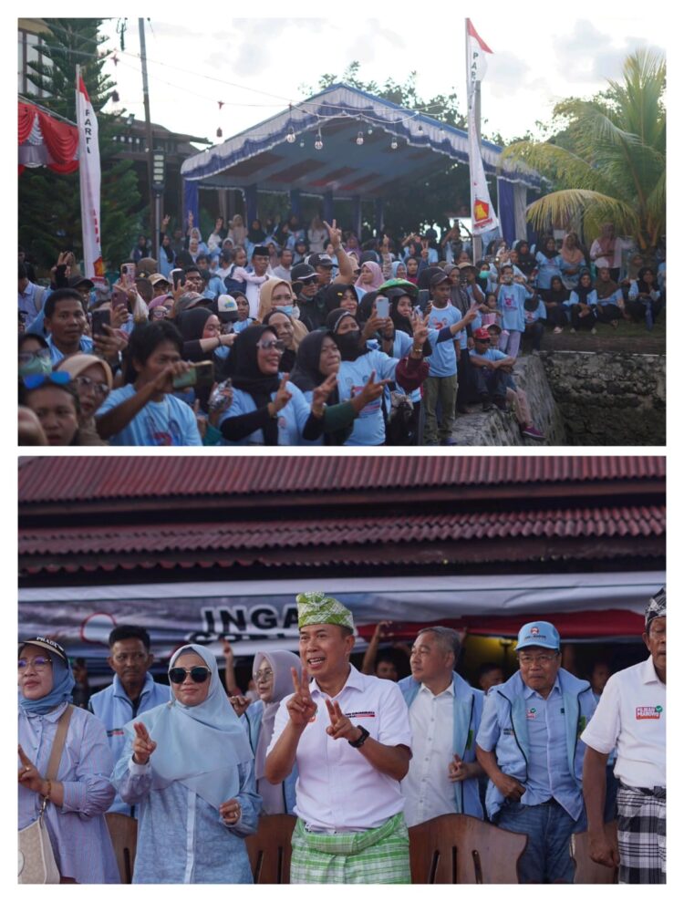 Dihadapan Ribuan Masyarakat Wakatobi, Paslon ASR-Hugua Berkomitmen untuk Lestarikan Kekayaan Budaya di Sultra