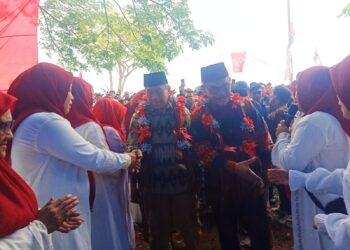 Antusias Masyarakat Lagasa Sambut Paslon BAHTERA, Teriakan Nomor 1 Menang