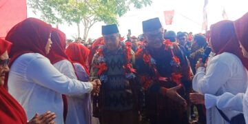 Antusias Masyarakat Lagasa Sambut Paslon BAHTERA, Teriakan Nomor 1 Menang