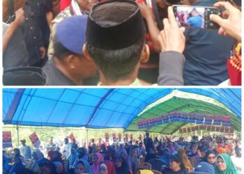 Semakin Kuat, Ribuan Masyarakat Lohia Padati Kampanye Paslon BAHTERA