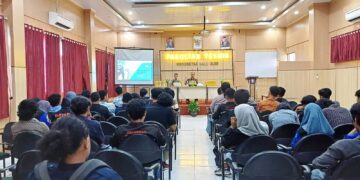 PLN UP3 Kendari Gelar Sosialisasi Keselamatan Ketenagalistrikan dan Pengenalan PLN Mobile kepada Mahasiswa Fakultas Teknik UHO