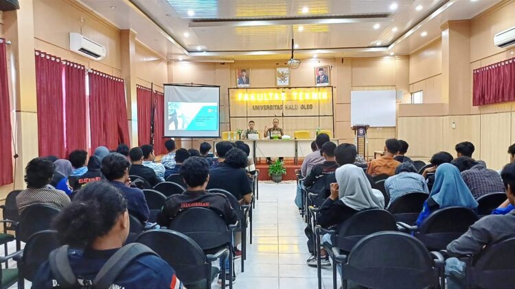 PLN UP3 Kendari Gelar Sosialisasi Keselamatan Ketenagalistrikan dan Pengenalan PLN Mobile kepada Mahasiswa Fakultas Teknik UHO
