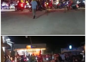 Masuki Halaman Posko BAHTERA Gas Gas Motor, Pendukung RahmaTnya Muna, Cederai Pilkada Damai