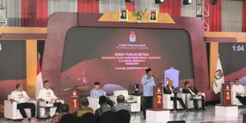 Tampil Memukau di Debat Publik Ketiga, Cawagub Sultra Hugua Mampu Jawab  Pertanyaan Secara Tegas dan Baik 