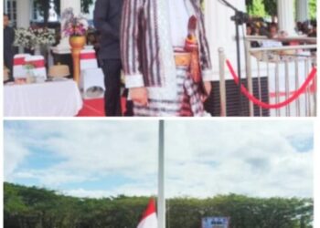 Plt Bupati Muna Bachrun Labuta Pimpin Upacara Hari Guru Nasional dan HUT PGRI ke-79