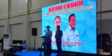 Dinyatakan Menang Versi Hitung Cepat, Paslon ASR-Hugua Ucapkan Terimakasih kepada seluruh Masyarakat Sultra