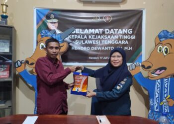 Dengan Rendah Hati, Kepala KUPP Lapuko Bertemu Dengan Ketua PWI Sultra Sampaikan Permohonan Maaf Atas Kekeliruan yang Terjadi