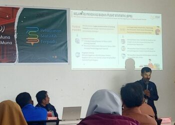 BPS Muna Gelar FGD Tingkatkan Standar Pelayanan Publik