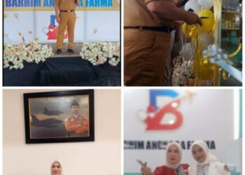 Plt Bupati Muna Bachrun Labuta Resmikan Apotek Bahrim Angkasa Farma di Jalan Palangkuta 