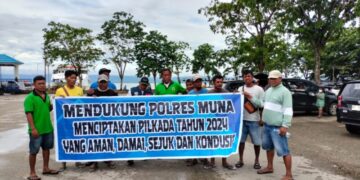 Buruh di Muna Apresiasi Kinerja Polres Amankan Tahapan Pilkada
