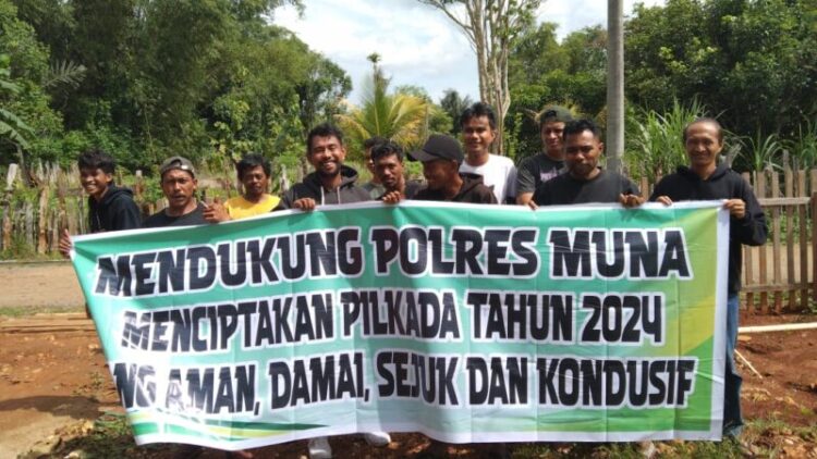 Sukses Amankan Pilkada, Polres Muna Panen Pujian