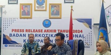 Sepanjang Tahun 2024 BNNK Muna Berhasil Merehab 35 Orang Pengguna Narkoba