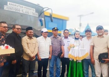 DAMRI Resmi Buka Trayek Baru di Kabupaten Muna
