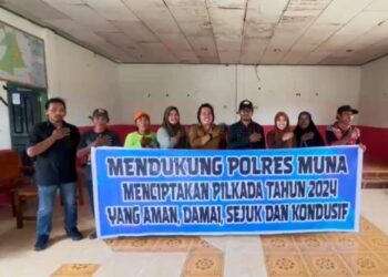 Polres Muna Teruji jadi Ujung Tombak Pengamanan Pilkada