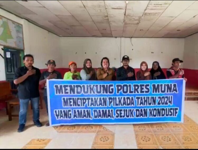 Polres Muna Teruji jadi Ujung Tombak Pengamanan Pilkada