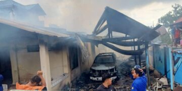 Lalai, 1 Rumah dan 2 Unit Kendaraan di Muna Ludes Terbakar