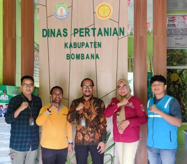 Perkuat Sinergi, PLN ULP Bombana Lakukan Kunjungan dan Koordinasi ke Kantor Dinas Pertanian Bombana