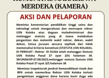 Diduga Langgar Statuta, Rektor USN Kolaka Bakal Dilaporkan ke Kemendiksainstek RI
