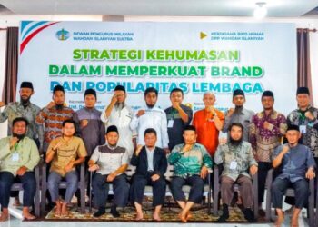 Bangun Citra, Kuatkan Dakwah, Wahdah Islamiyah Sultra Gelar Workshop Kehumasan