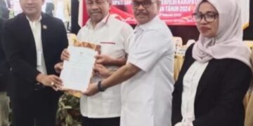Tok! KPUD Muna Tetapkan Bachrun-Asrafil Sebagai Bupati dan Wakil Bupati Terpilih Pilkada 2024
