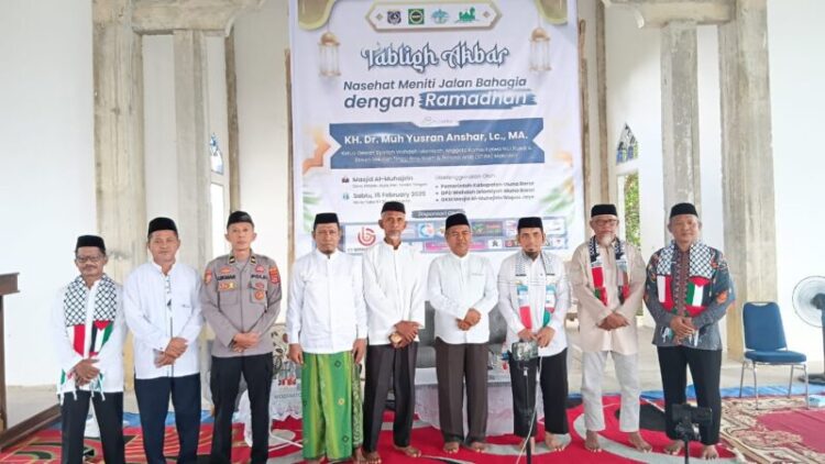 DPD Wahdah Islamiyah Dan DKM Al-Muhajirin Sukses Gelar Tabligh Akbar Ramadhan, Raih Apresiasi Dari Pemda Mubar