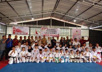 Tingkatkan Prestasi Karateka, Ketua INKAI Sultra Lukman Abunawas Resmikan Dojo Injuang: Ini Dojo Pertama yang Resmi di Sultra