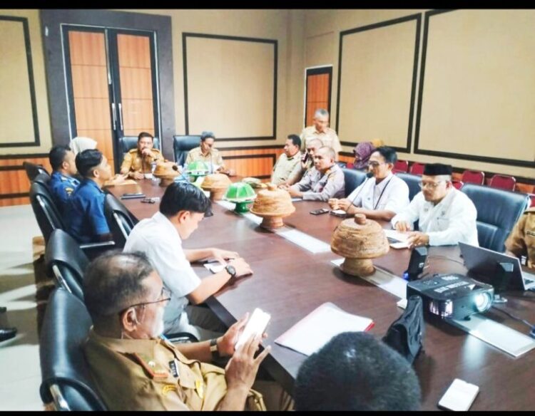Pemda Muna Gelar Rakor Evaluasi Kinerja  Pengendalian Inflasi Jelang Ramadhan