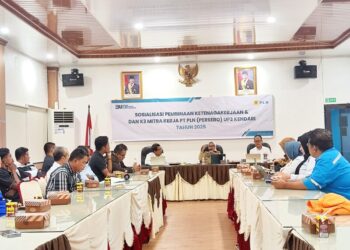 Ingatkan Pentingnya K3 bagi Pegawainya, PLN UP3 Kendari Lakukan Sosialisasi Pembinaan Ketenagakerjaan