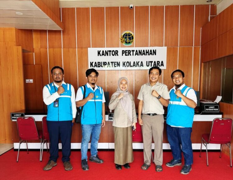 Pererat Hubungan Kerjasama, PLN ULP Kolaka Utara Silahturahmi Dengan BPN Kolaka Utara